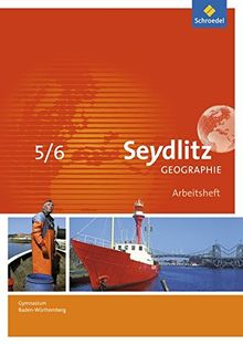 Seydlitz Geographie - Ausgabe 2016 für Gymnasien in Baden-Württemberg: Arbeitsheft 5 / 6