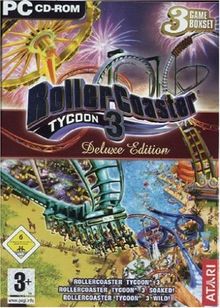 Rollercoaster Tycoon 3 - Deluxe Edition von NAMCO BANDAI Partners Germany GmbH | Game | Zustand gut