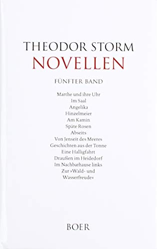 Novellen fünfter Band