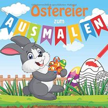 Ostereier zum Ausmalen: 24 tolle Ostereier-Vorlagen zum Ausmalen | für Kinder ab 3 Jahren