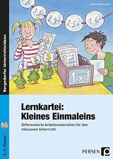 Lernkartei: Kleines Einmaleins: Differenzierte Arbeitsmaterialien für den inklusiven Unterricht (2. und 3. Klasse)