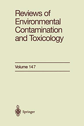 Reviews of Environmental Contamination and Toxicology: Continuation of Residue Reviews (Reviews of Environmental Contamination and Toxicology, 147, Band 147)