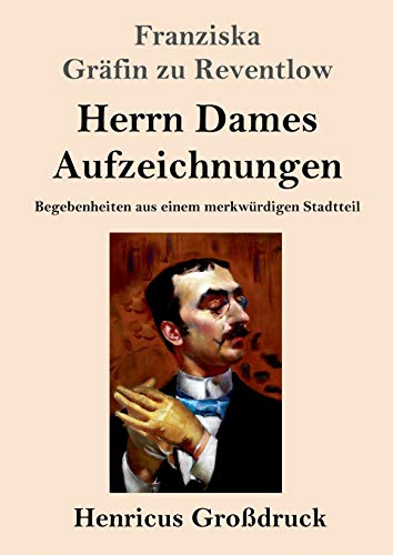 Herrn Dames Aufzeichnungen (Großdruck): Begebenheiten aus einem merkwürdigen Stadtteil