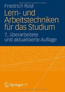 Lern- und Arbeitstechniken für das Studium