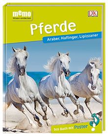 memo Wissen entdecken. Pferde: Araber, Haflinger, Lipizzaner. Das Buch mit Poster!