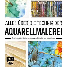 Alles über die Technik der Aquarellmalerei: Das komplette Nachschlagewerk zu Material und Anwendung