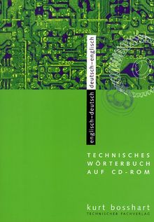 Technisches Wörterbuch Englisch - Deutsch / Deutsch - Englisch. Version 2002. CD-ROM für Windows ab 95/98/NT/2000.