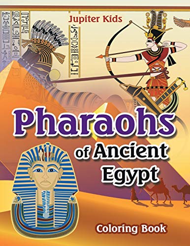 Pharoahs of Ancient Egypt Coloring Book