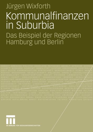 Kommunalfinanzen in Suburbia: Das Beispiel der Regionen Hamburg und Berlin (German Edition)