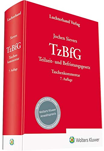 TzBfG - Kommentar - Jochen Sievers Gebunden