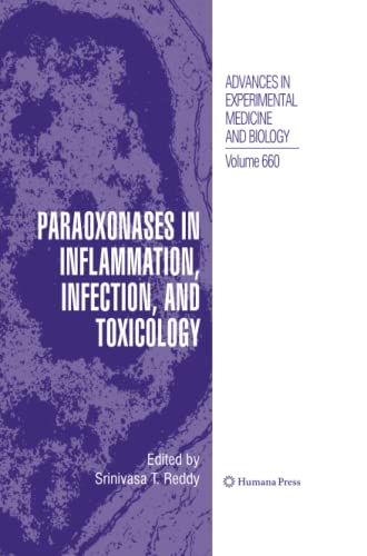Paraoxonases in Inflammation, Infection, and Toxicology: Advances in Experimental Medicine and Biology