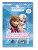 Disney Die Eiskönigin: Zauberhafter Sticker- und Malspaß: über 500 Sticker