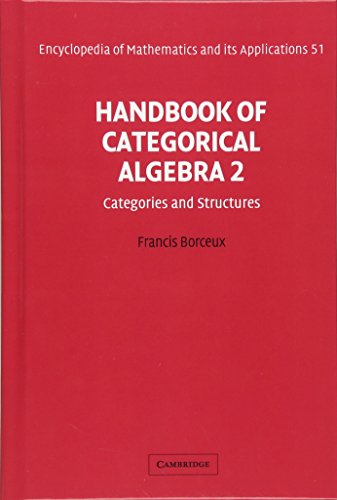 Handbook of Categorical Algebra: Volume 2, Categories and Structures (Encyclopedia of Mathematics and its Applications, Band 51)