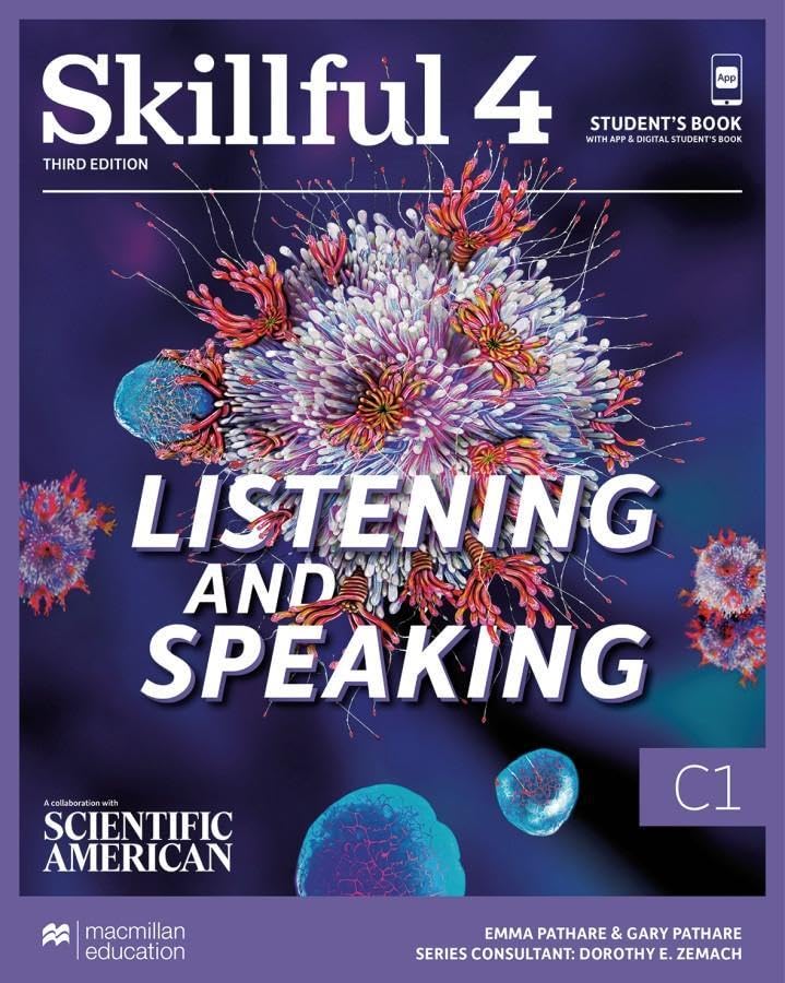 Skillful 3rd edition Level 4 – Listening and Speaking: Student’s Book with App and DSB