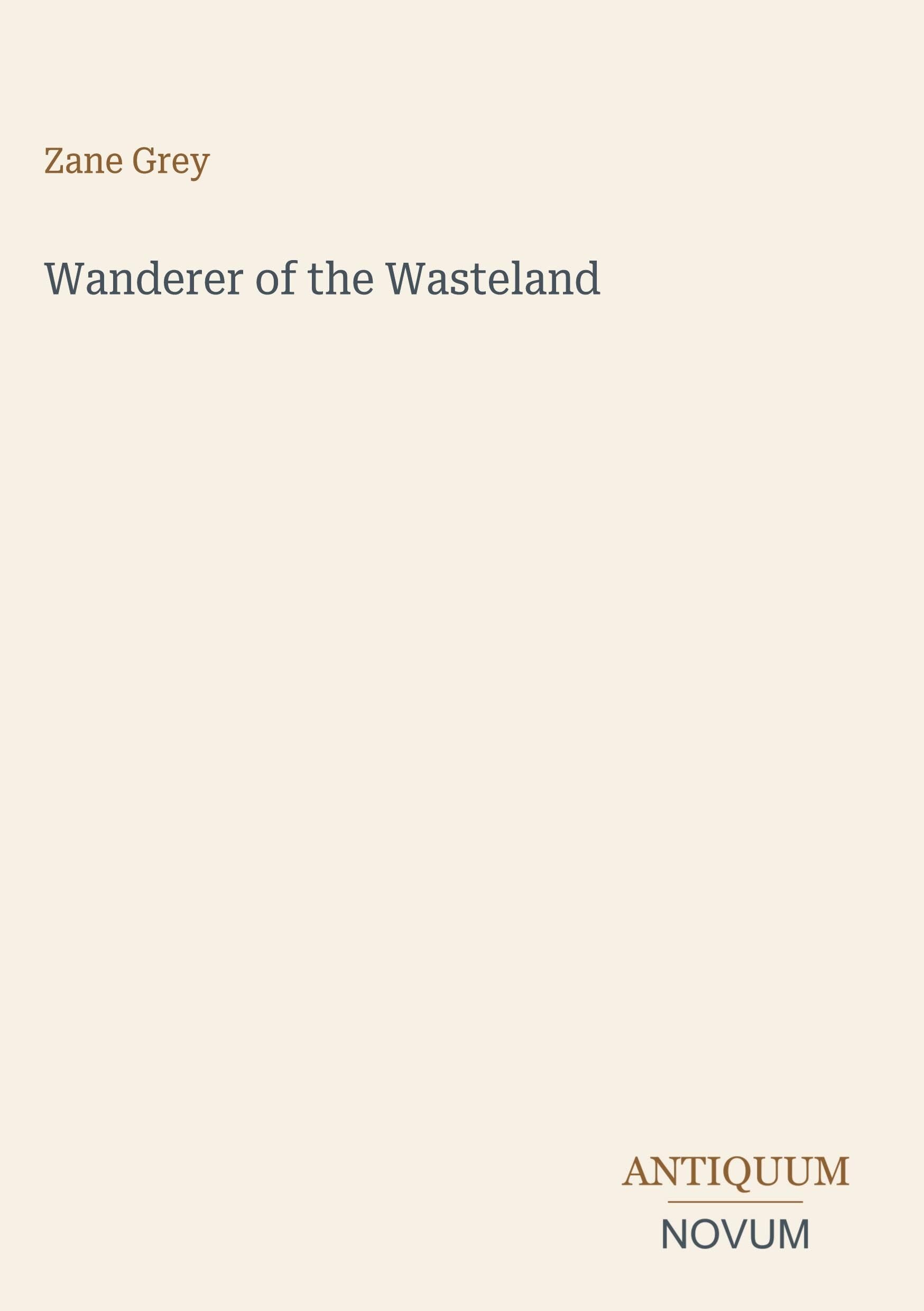 Wanderer of the Wasteland