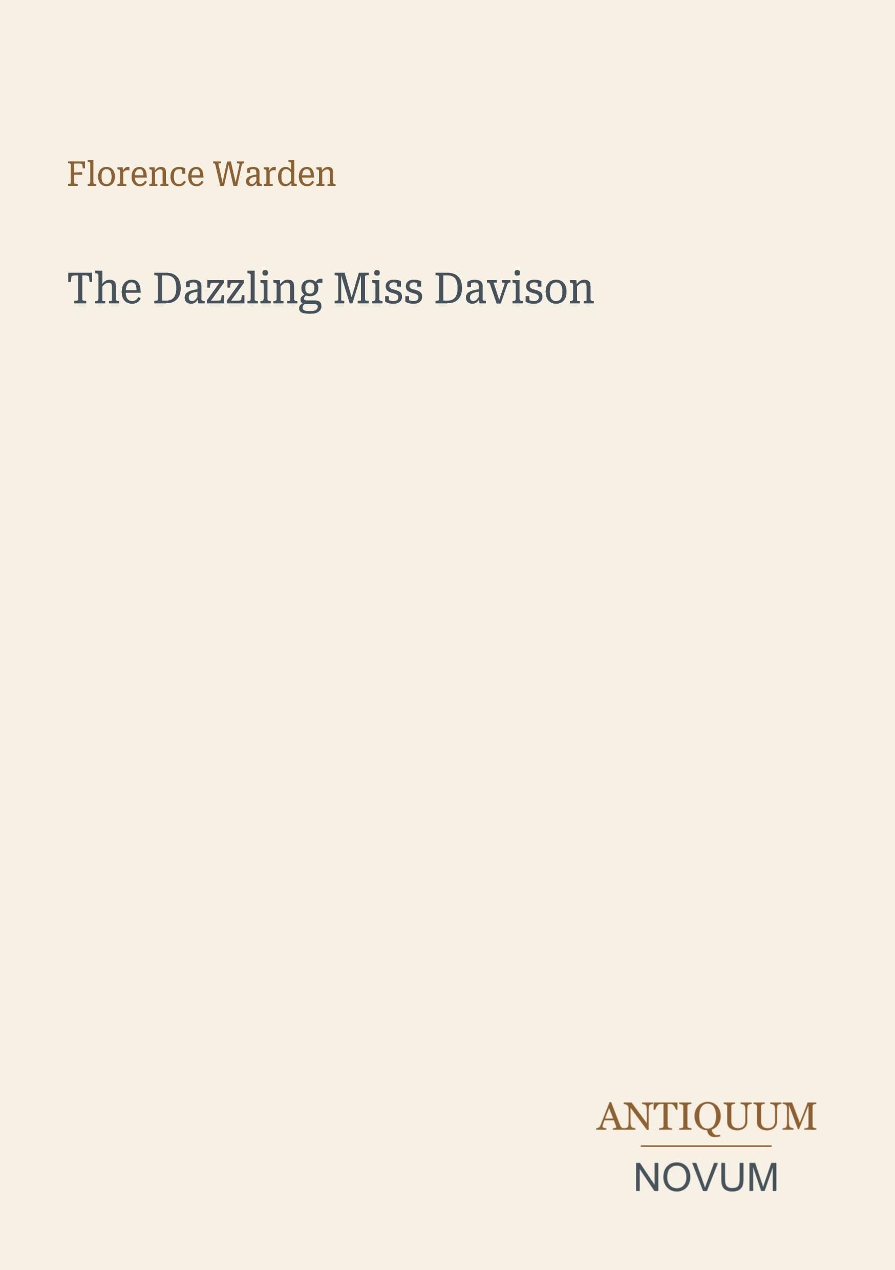 The Dazzling Miss Davison