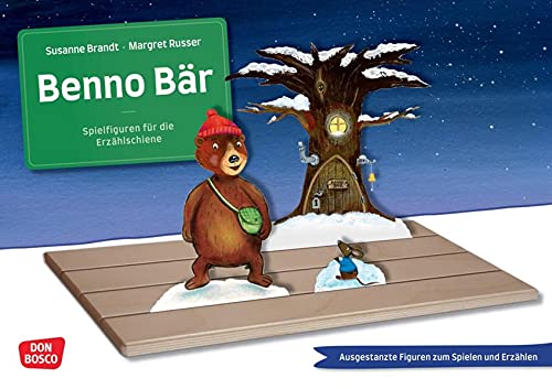 Benno Bär: Ausgestanzte Figuren zum Spielen und Erzählen. Ein modernes Märchen über Freundschaft & Hilfsbereitschaft. Ein Wintermärchen für die ... die Erzählschiene: Bilderbuch-Geschichten)