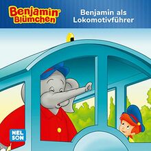 Maxi-Mini 124: Benjamin Blümchen: Benjamin als Lokomotivführer (Nelson Maxi-Mini)