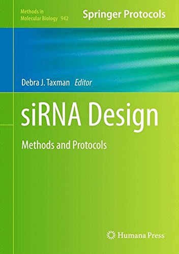 siRNA Design: Methods and Protocols (Methods in Molecular Biology)