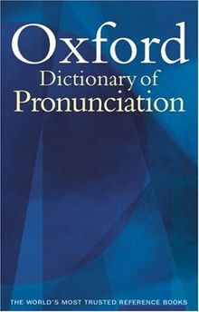 Oxford Dictionary Of Pronunciation For Current English