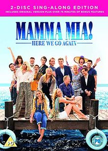 Mamma Mia! Here We Go Again [DVD] [2018] - Region 2 UK