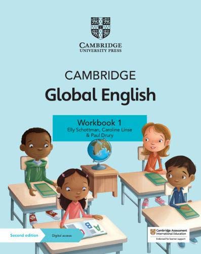 Elly Schottman Cambridge Global English Workbook 1 With Digital Access (1 Year), For Cambridge Primary And Lower Secondary English As A Second Language (Cambridge