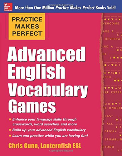 Practice Makes Perfect Advanced English Vocabulary Games