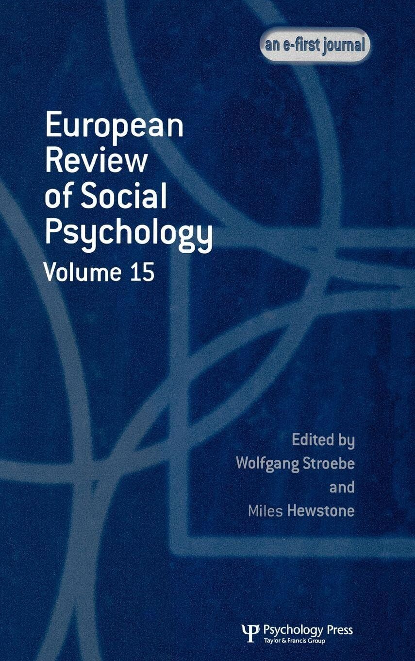 European Review of Social Psychology