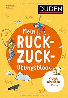 Mein Ruckzuck-Übungsblock Richtig schreiben 1. Klasse