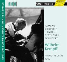 Wilhelm Kempff: Piano Recital 1962 (Schwetzingen)