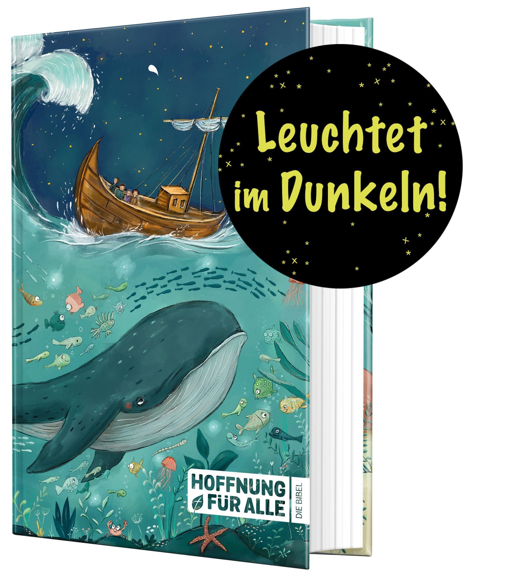 Hoffnung für alle. Die Bibel - Kids Edition: Die Bibel, die deine Sprache spricht | mit Leuchteffekt