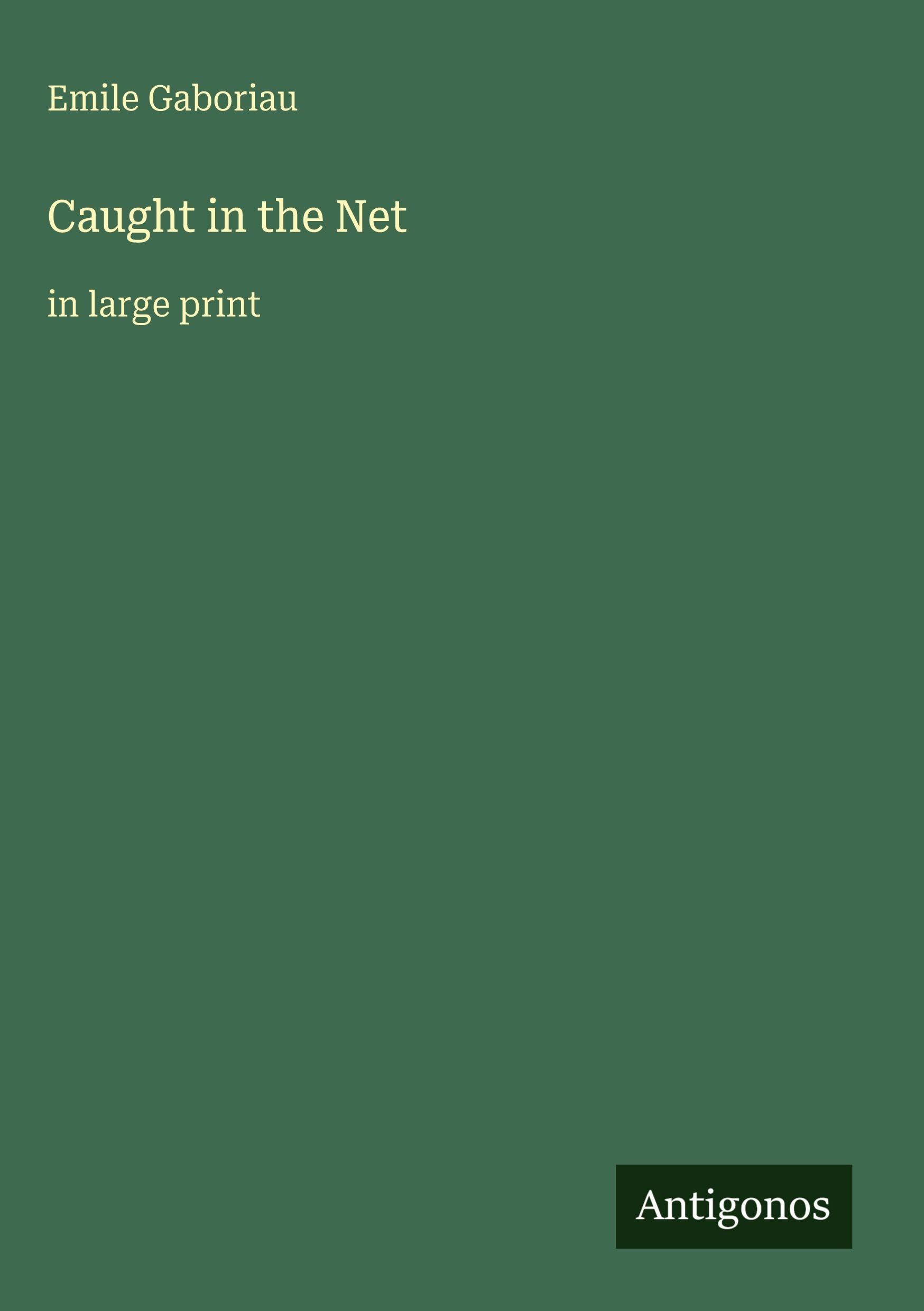 Caught in the Net: in large print