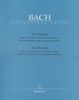 Vier Sonaten -BWV 1034-1035 für Flöte und Basso continuo. BWV 1030, 1032 für Flöte und obligates Cembalo-.BÄRENREITER URTEXT.Spielpartitur(en), Stimmensatz, Urtextausgabe, Sammelband