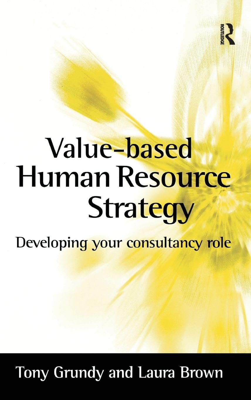 Value-based Human Resource Strategy
