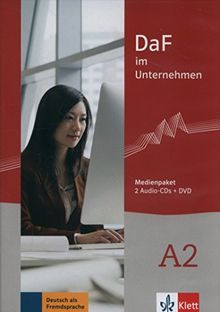 DaF im Unternehmen A2: Medienpaket (2 Audio-CDs + DVD)