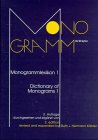 Monogrammlexikon; Dictionary of Monograms, Bd.1, Seit 1850