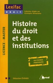 Histoire du droit et des institutions