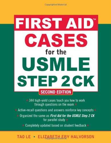 First Aid Cases for the USMLE Step 2 CK (First Aid USMLE)