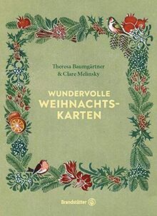 Wundervolle Weihnachtskarten: 15 kunstvolle Faltkarten mit hochwertigen Umschlägen und 6 Anhänger zum Ausschneiden: 18 Faltkarten mit Kuverts