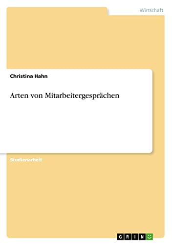 Arten von Mitarbeitergesprächen