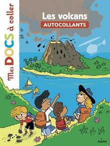Les volcans : autocollants