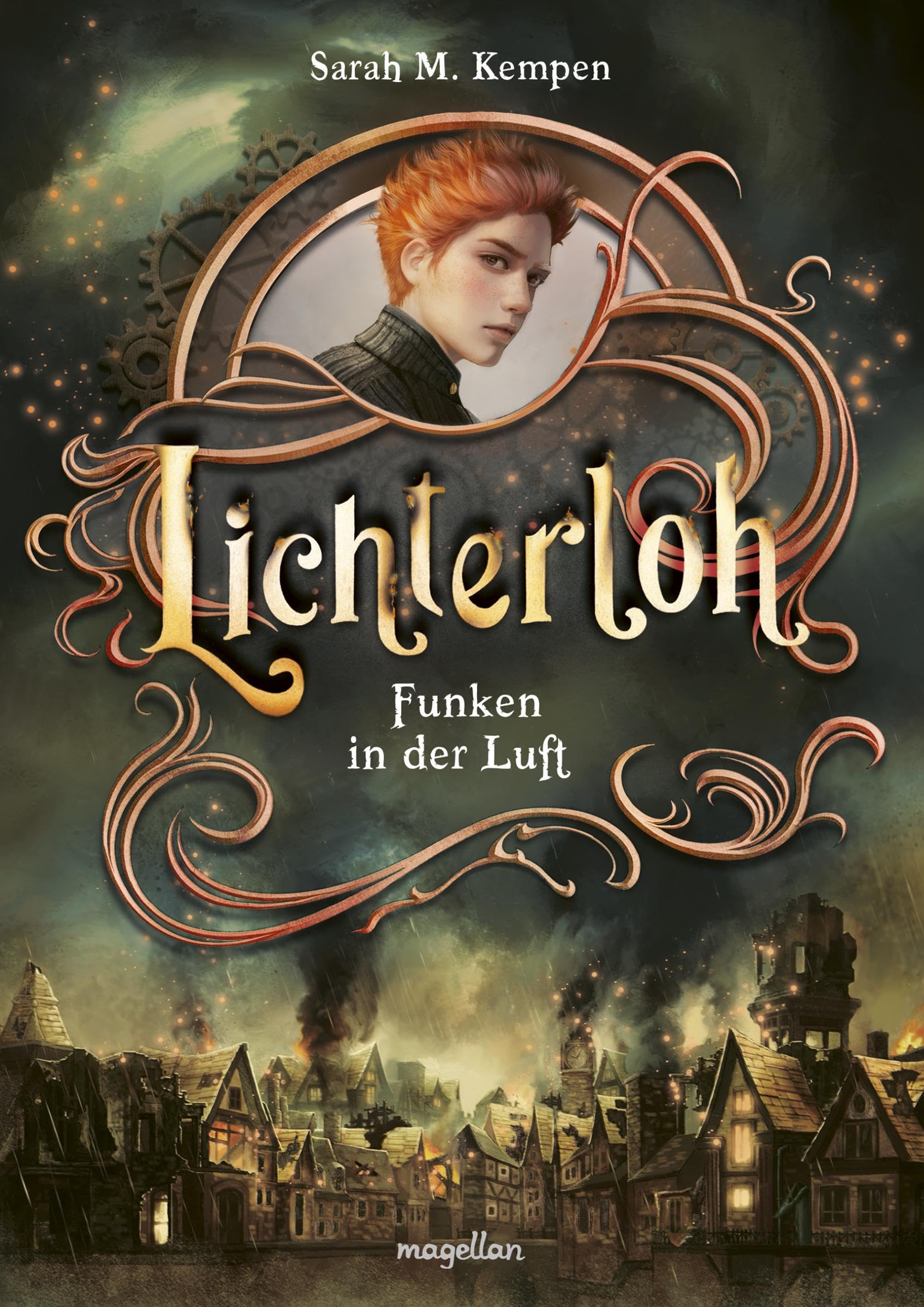 Lichterloh - Funken in der Luft: Band 2 der dystopischen Young-Adult Trilogie ab 14 Jahren - Schmuckausgabe mit außergewöhnlicher Klappenbroschurbindung