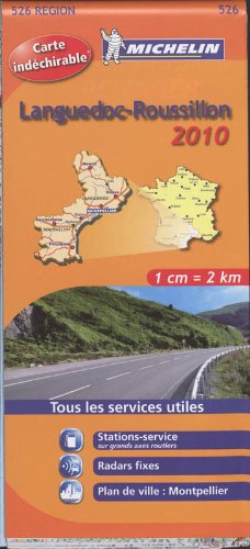 LANGUEDOC ROUSSILLON 17526 CARTE MICHELIN KAART 2010 (KAARTEN/CARTES MICHELIN)