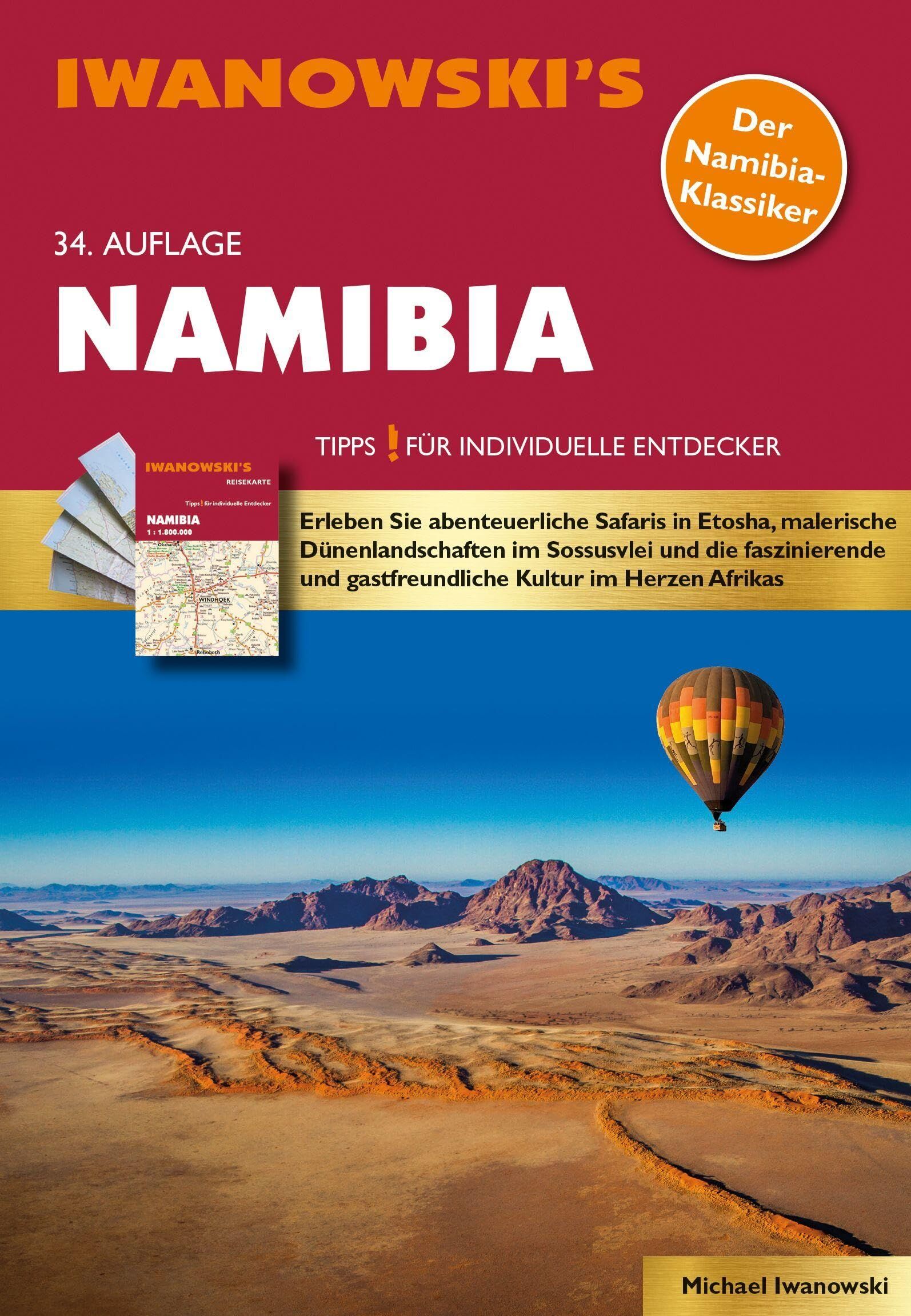 Namibia - Reiseführer von Iwanowski: Individualreiseführer mit Extra-Reisekarte und Karten-Download (Reisehandbuch) - Neu