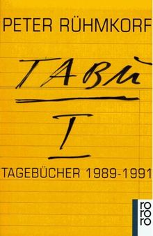 TABU 1. Tagebücher 1989 - 1991