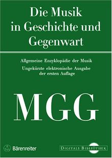 Musik in Geschichte und Gegenwart