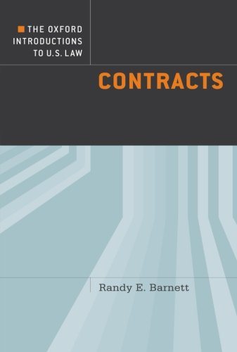 The Oxford Introductions to U.S. Law: Contracts
