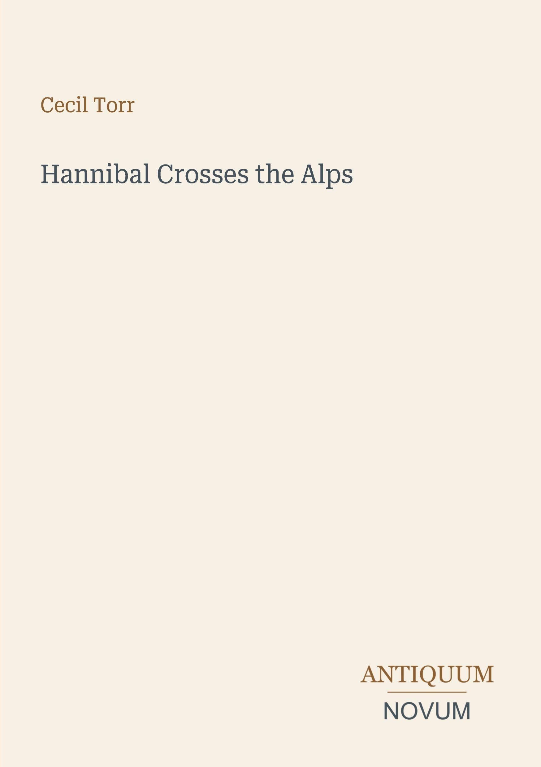 Hannibal Crosses the Alps