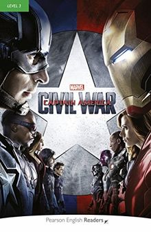 Level 3: Marvel's Captain America: Civil War Book & MP3 Pack (Pearson English Graded Readers)