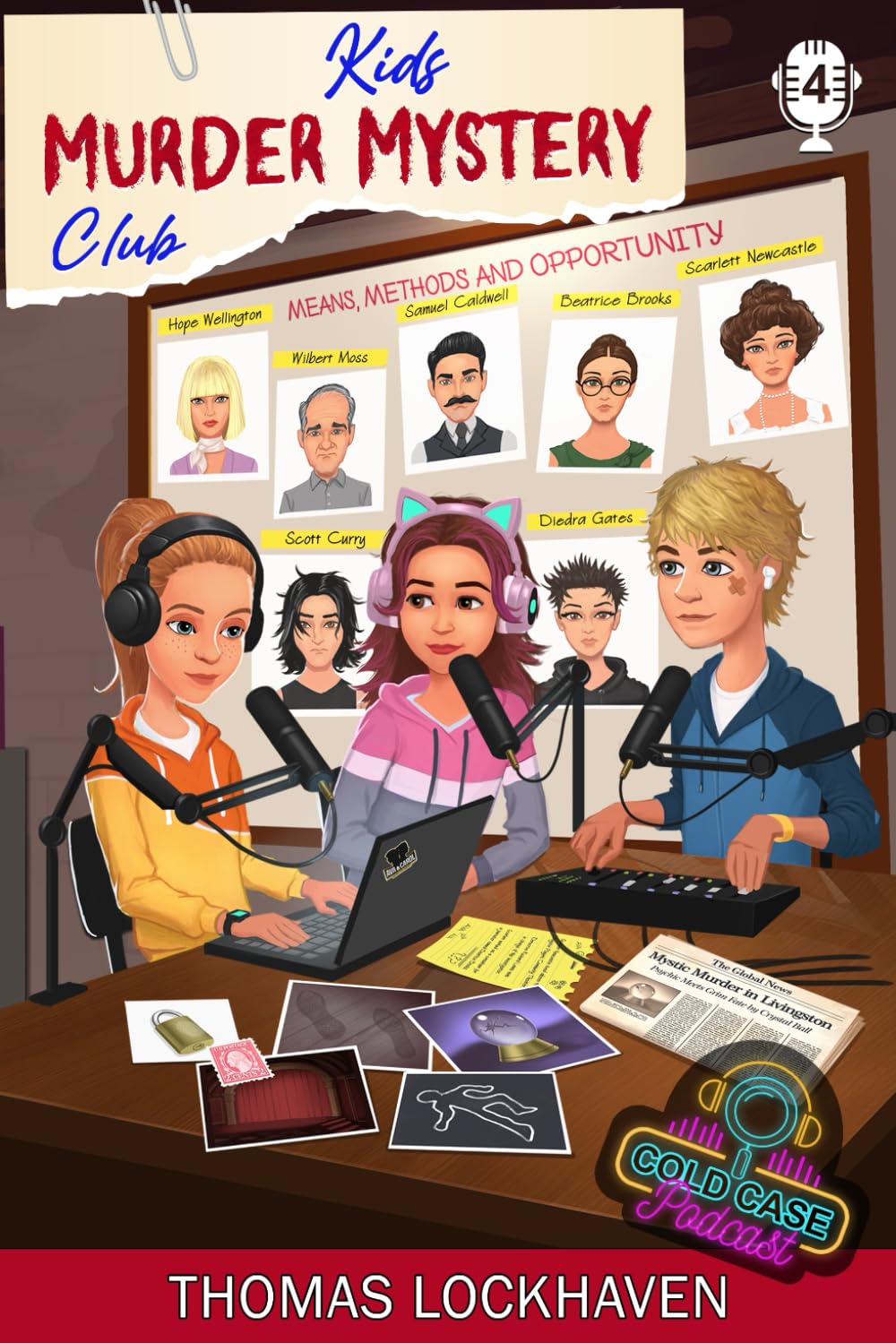 Case File 4: Scarlett Newcastle: Kids Murder Mystery Club: Cold Case Podcast